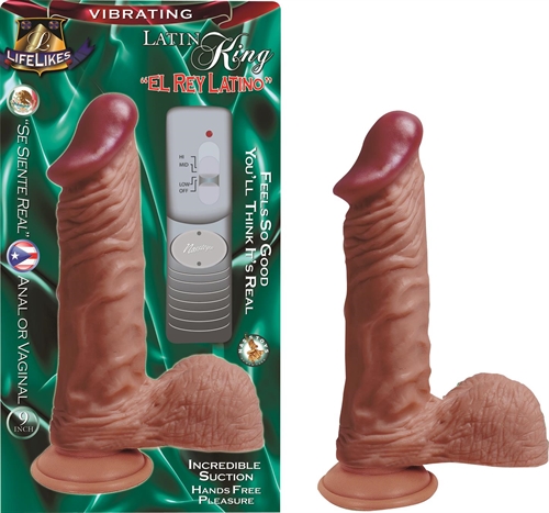 Lifelike Vibrating Latin King