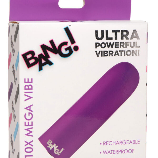10x Mega Vibrator - Purple