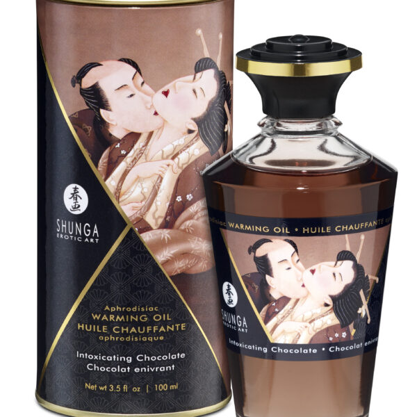 Aphrodisiac Warming Oil - Intoxicating Chocolate