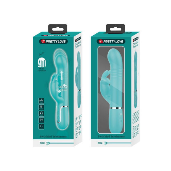 Coale Rabbit Vibrator Pearls - Turquoise