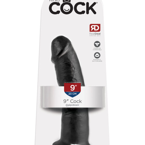 King Cock 9-Inch Cock Black