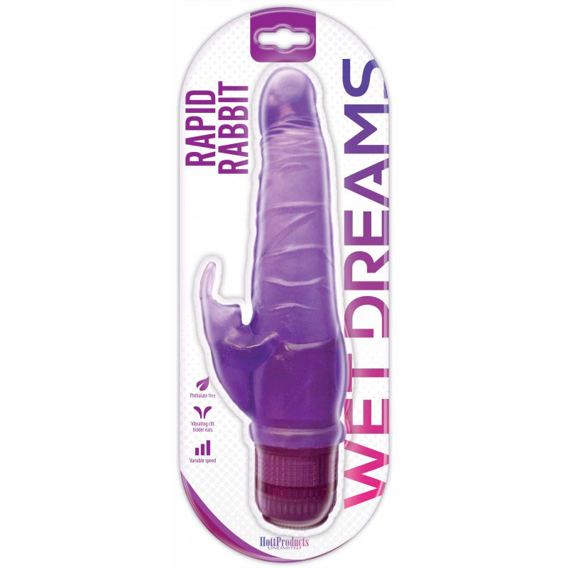 Wet Dreams Rapid Rabbit - Purple