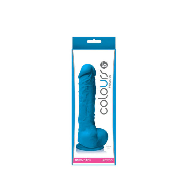 Colours Pleasures - 5 Inch Dildo - Blue