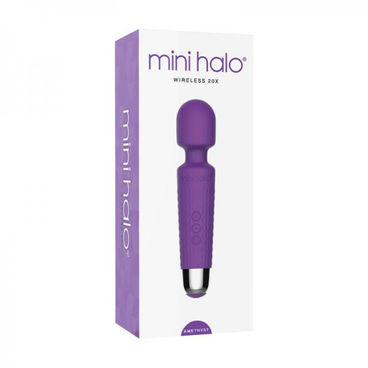 Mini Halo Amethyst