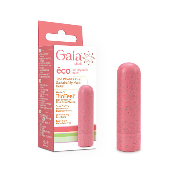 Gaia - Eco Rechargeable Bullet - Coral