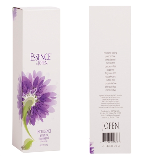 Essence Indulgence - All Natural Massage Oil - Yuzu - 4 Fl. Oz.