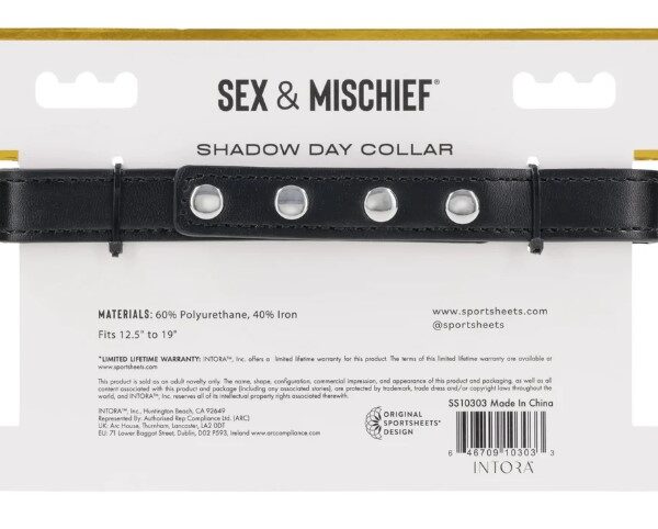 Shadow Day Collar - Black