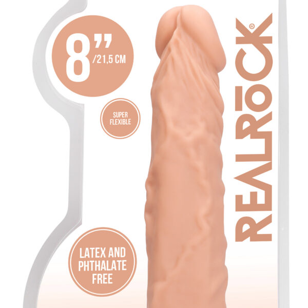 8 Inch Dong Without Testicles - Flesh