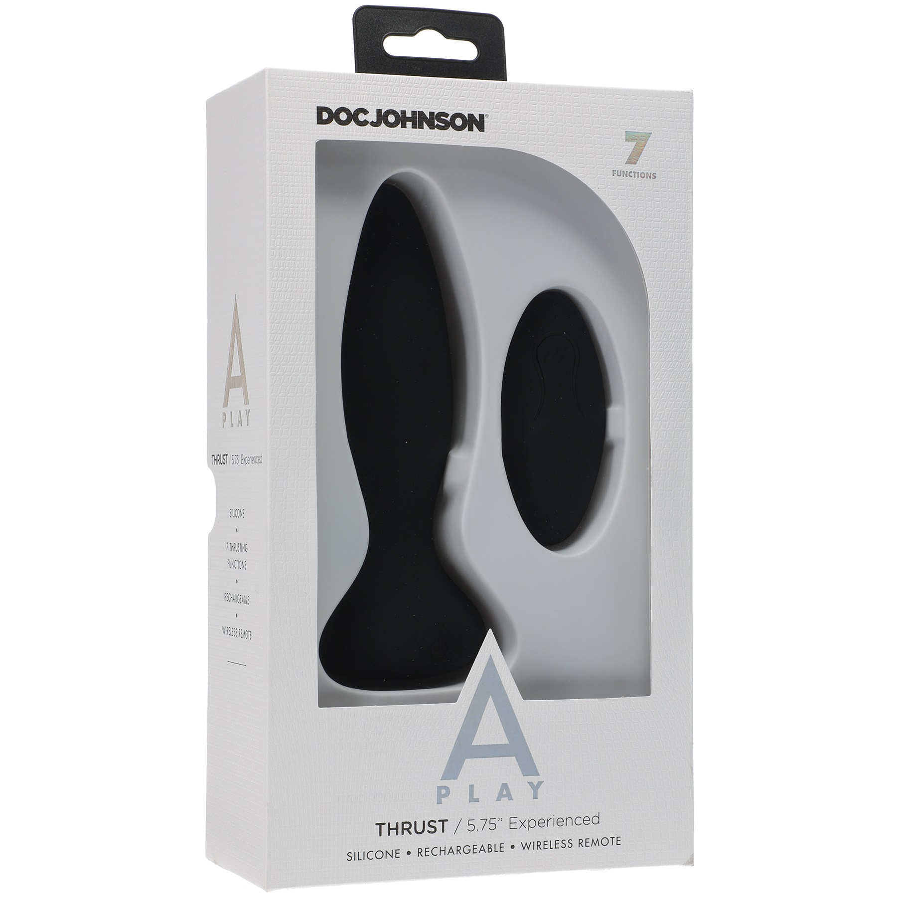 A-Play - Thrust - Experienced - Rechargeable Silicone Anal Plug With Remote