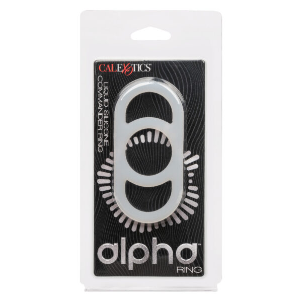 Alpha Liquid Silicone Commander Ring - Natural