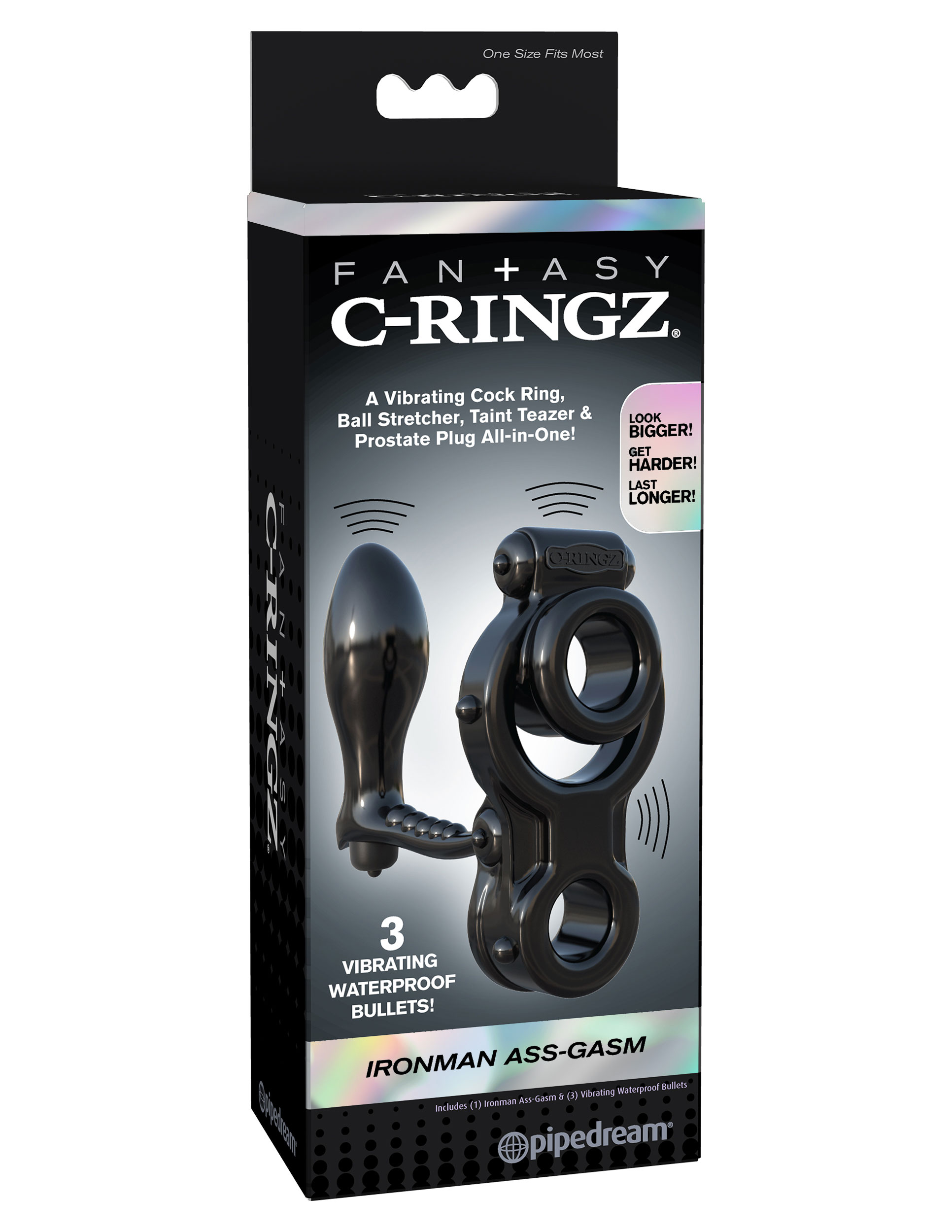 Fantasy C-Ringz Ironman Ass-Gasm