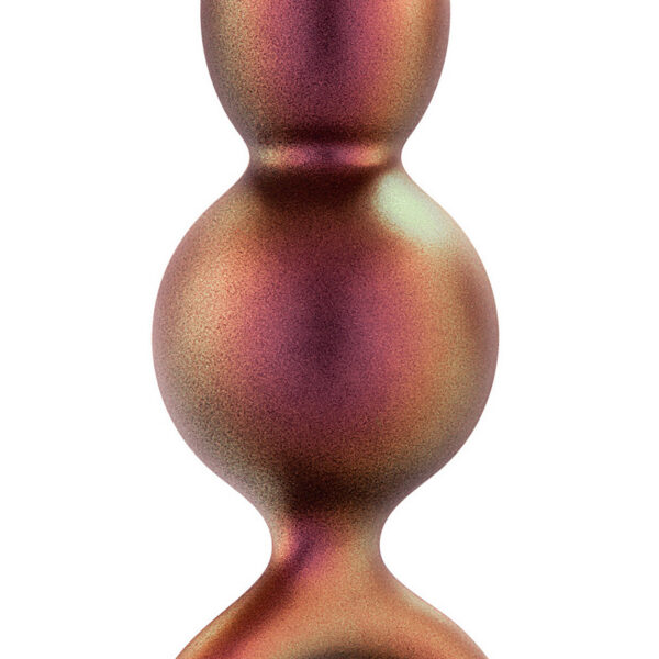 Anal Adventures Matrix - Beaded Loop Plug - Copper