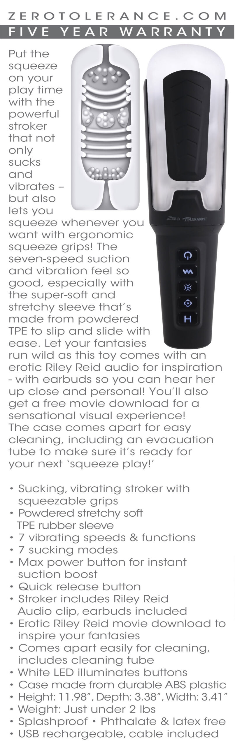 Squeeze Play With Riley Reid Audio and Movie Download - Black