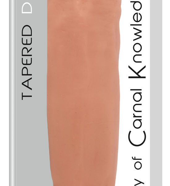 Jock 13 Inch Tapered Double Dong - Vanilla