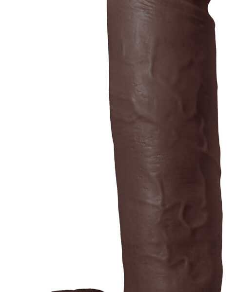 Au Naturel - Huge - 10 Inch Dildo - Chocolate