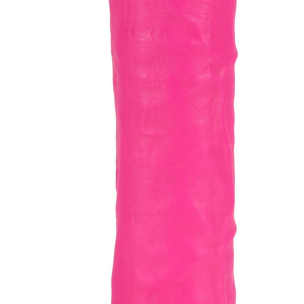 Neo - 11 Inch Dual Density Dildo - Neon Pink