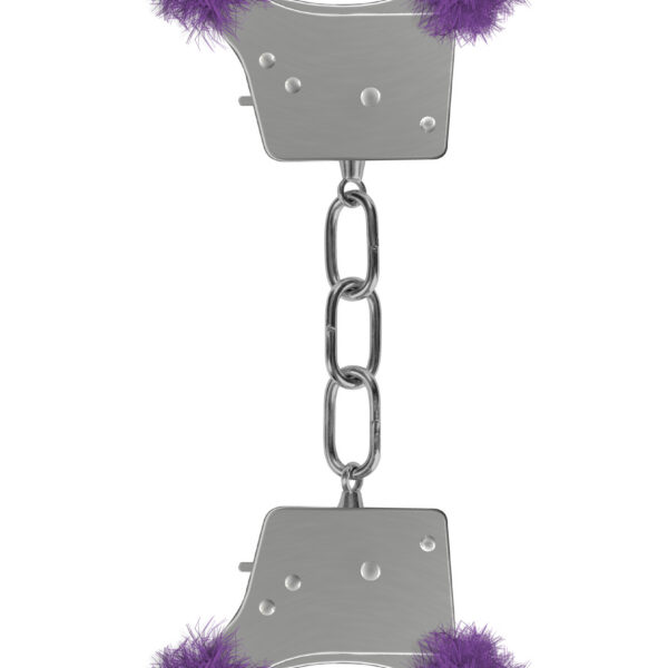 Beginner's Furry Handcuffs - Purple