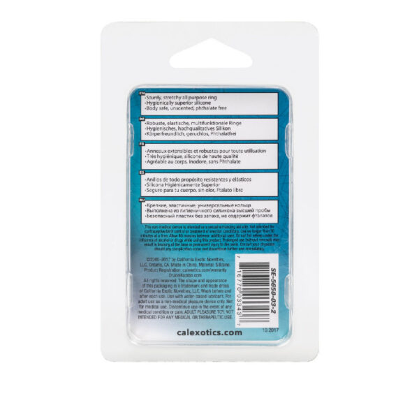 Dr. Joel's Silicone Prolong Ring Smooth - Black