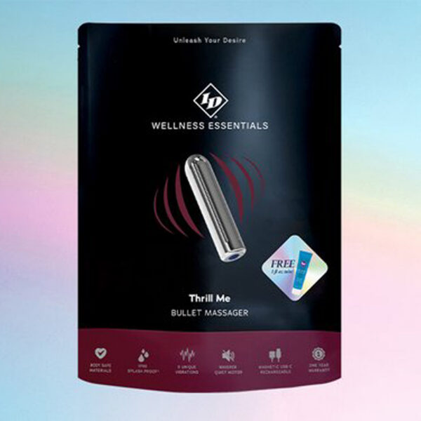 Thrill Me Bullet Massager - Silver