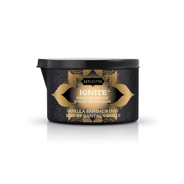 Ignite Vanilla Sandalwood Massage Candle - 6 Oz.