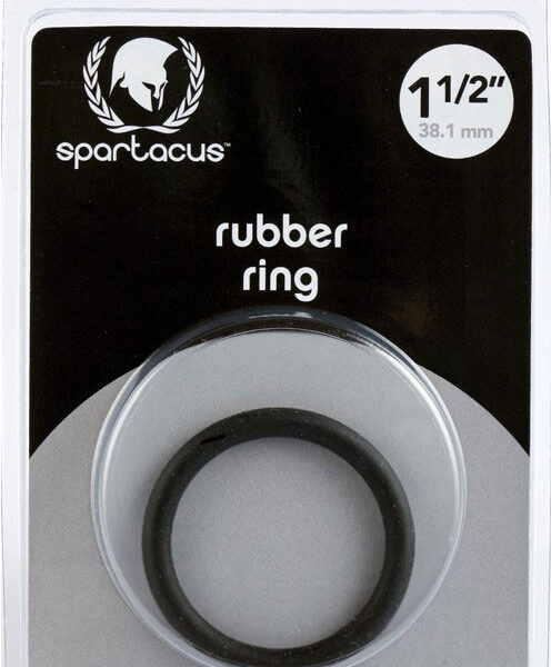 1.5 Inch Rubber C-Ring - Black