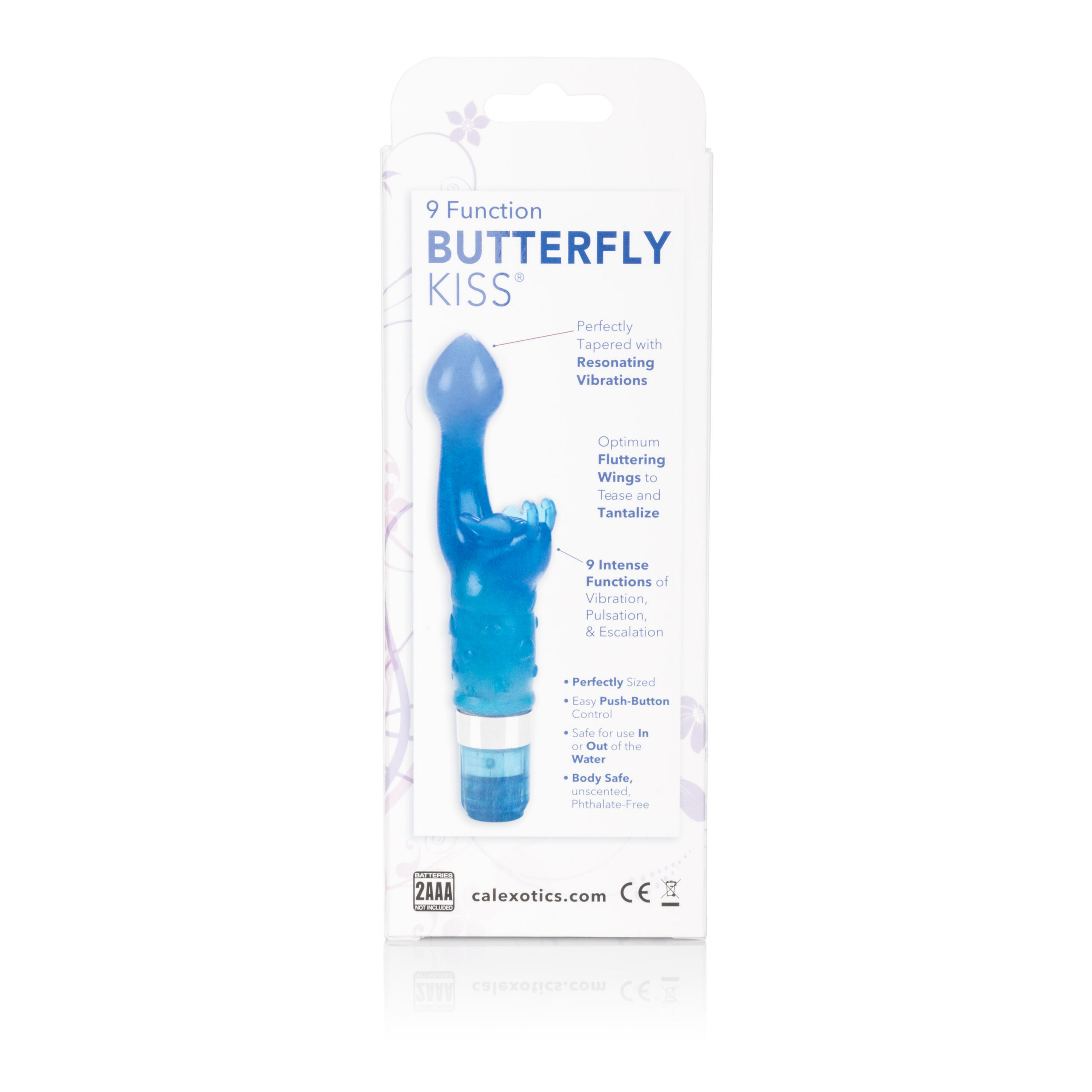 9 Function Butterfly Kiss - Platinum Edition - Blue
