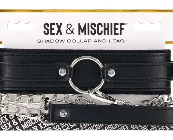 Shadow Collar and Leash - Black