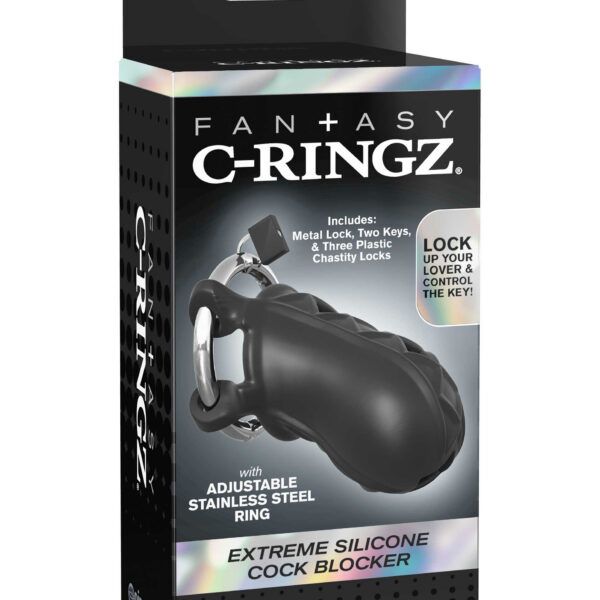 Fantasy C-Ringz Extreme Silicone Cock Blocker