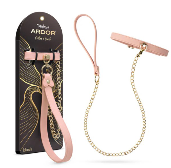 Temptasia Ardor - Collar and Leash - Pink