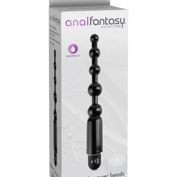 Anal Fantasy Collection Beginners Power Beads - Black