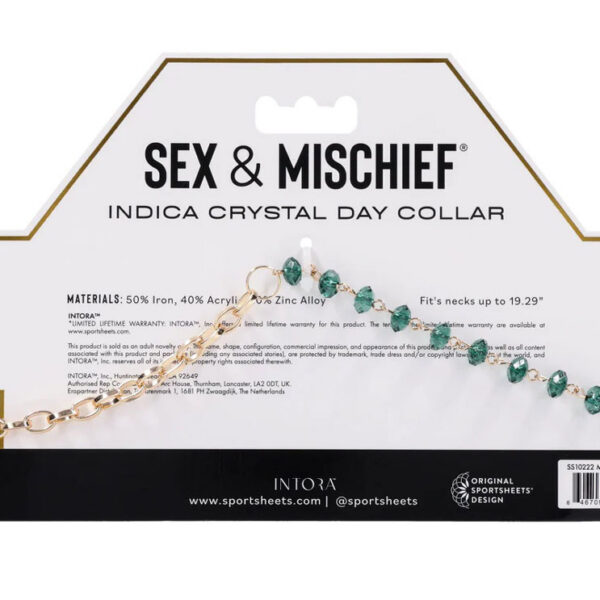 Indica Crystal Day Collar - Green