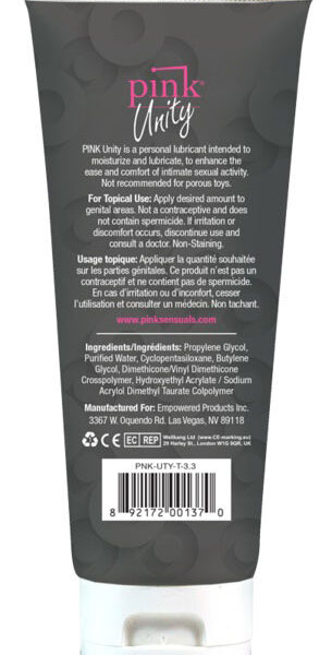 Pink Unity 3.3 Oz. Tube