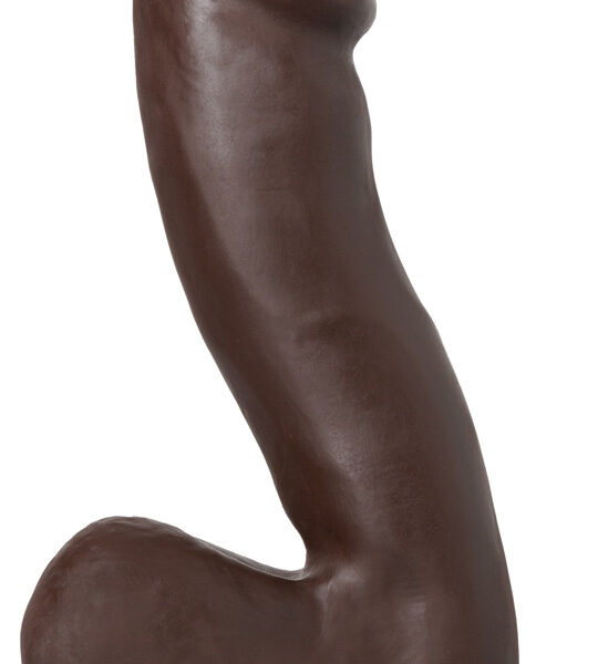 Au Naturel - Troy - 6 Inch Dildo - Chocolate