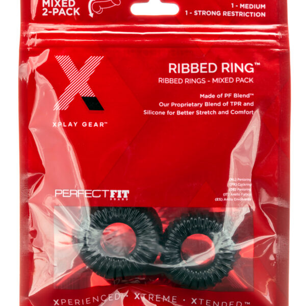 Xplay Mixed Pack  Ribbed Ring & Rr Slim