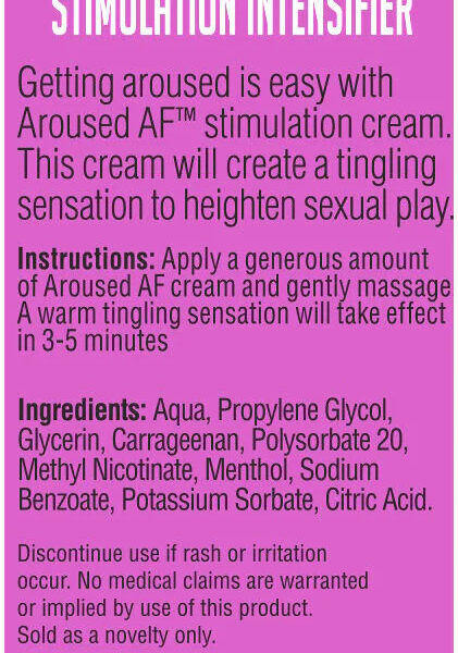 Aroused Af- Stimulation Enhancer 1.5oz