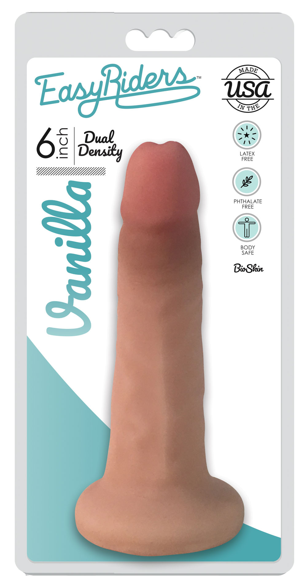 Easy Riders 6 Inch Slim Dong - Vanilla