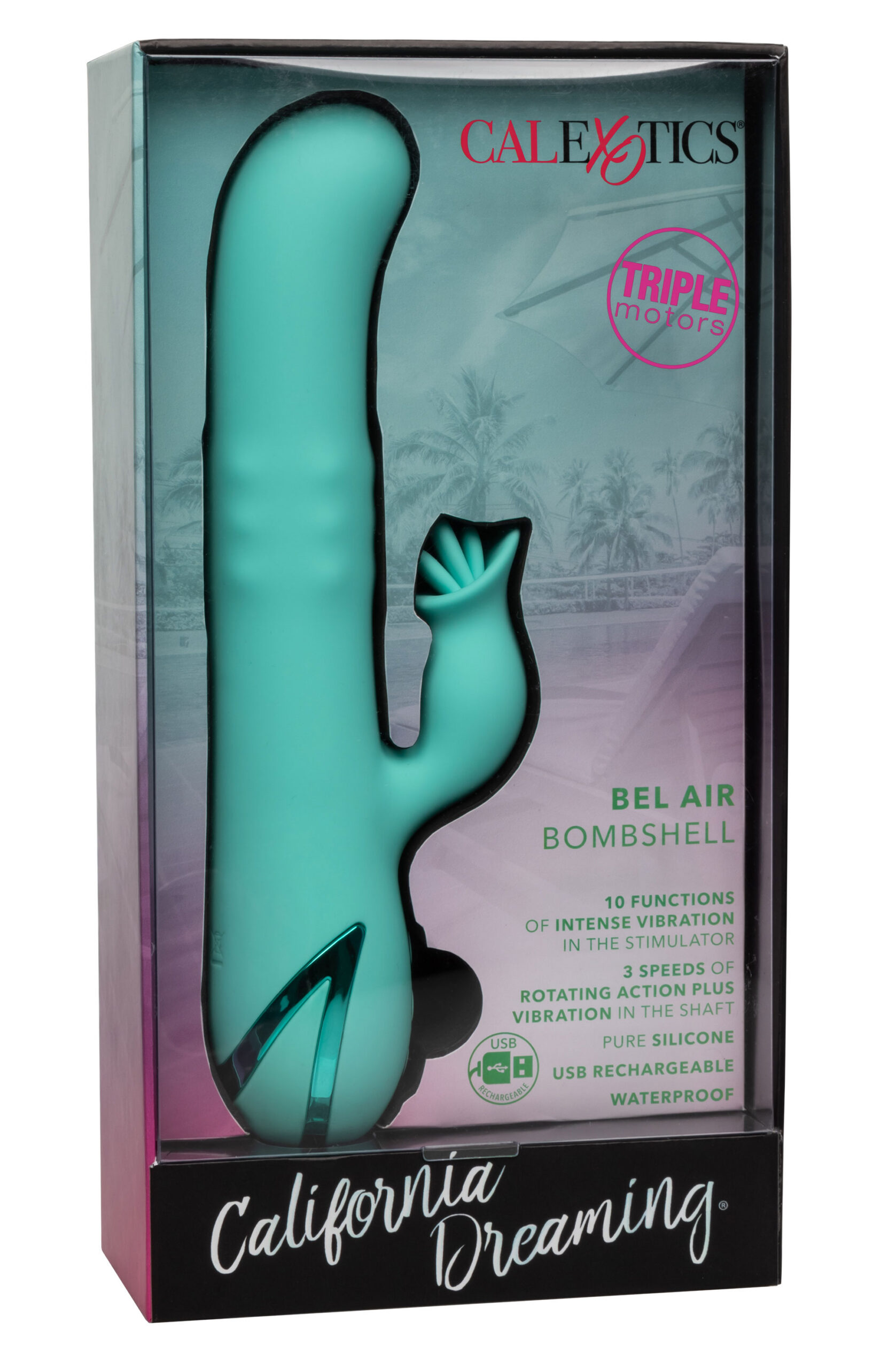 California Dreaming Bel Air Bombshell - Teal