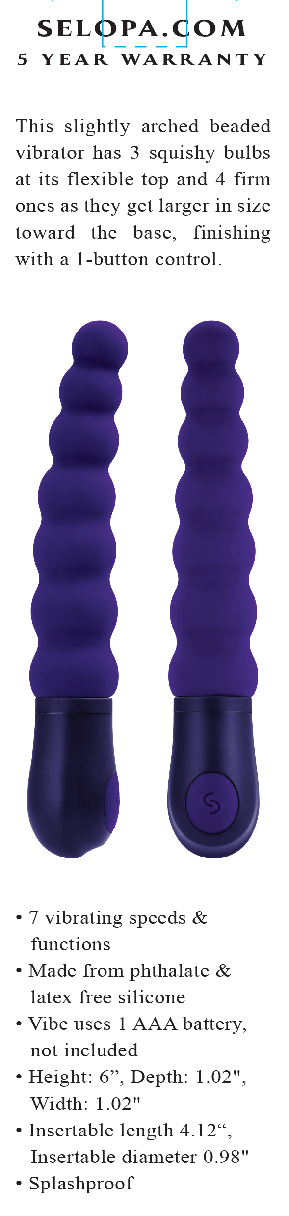 Beaded Beauty - Purple