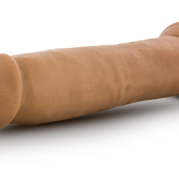 Dr. Skin Silicone - Dr. Henry - 9 Inch Dildo With  Suction Cup - Mocha