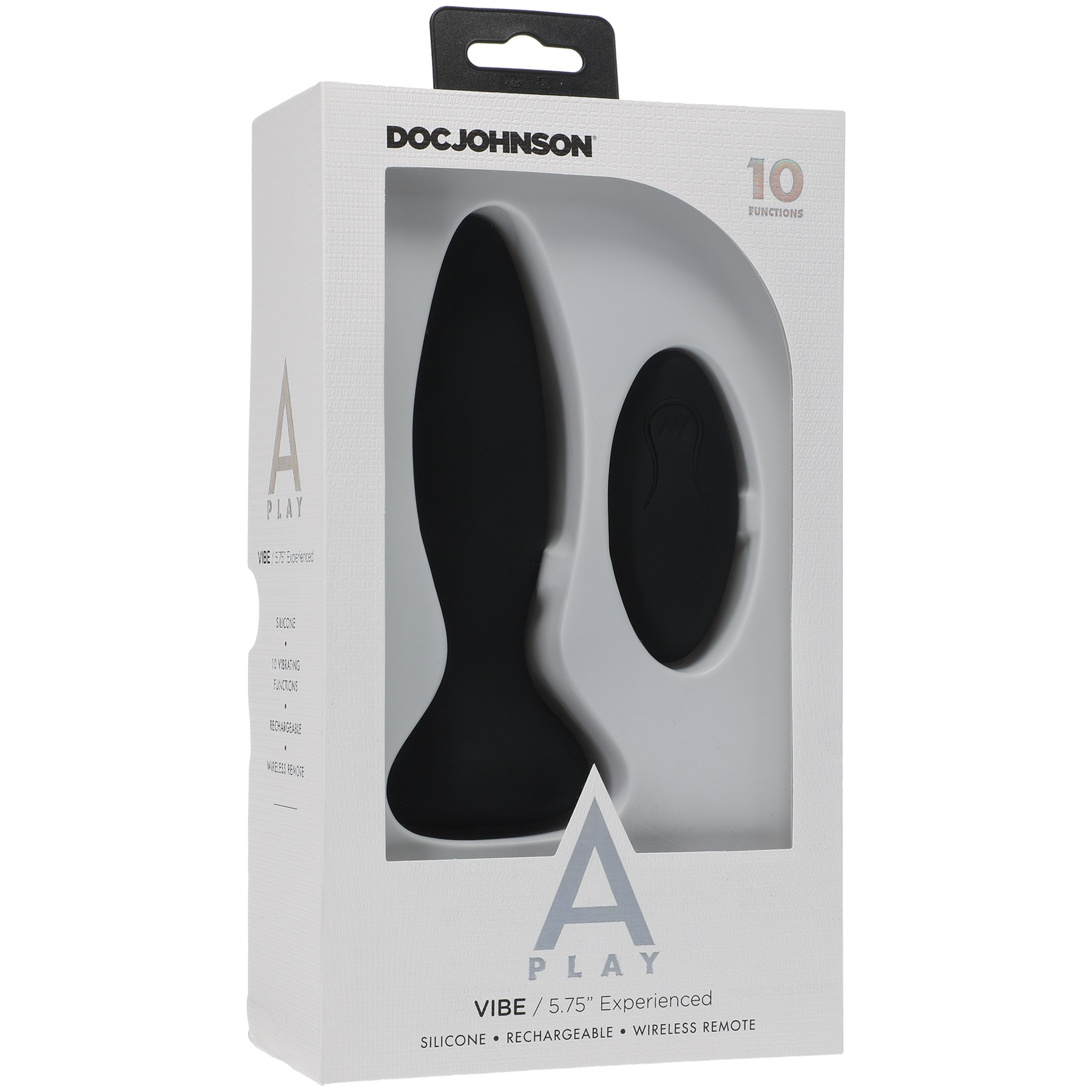 A-Play - Vibe - Experienced - Rechargeable Silicone Anal Plug With Remote