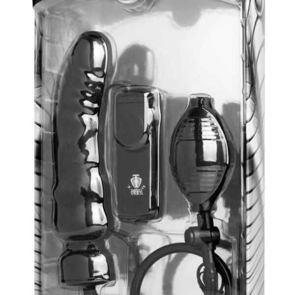 Masters Ravage Vibrating Inflatable Penis