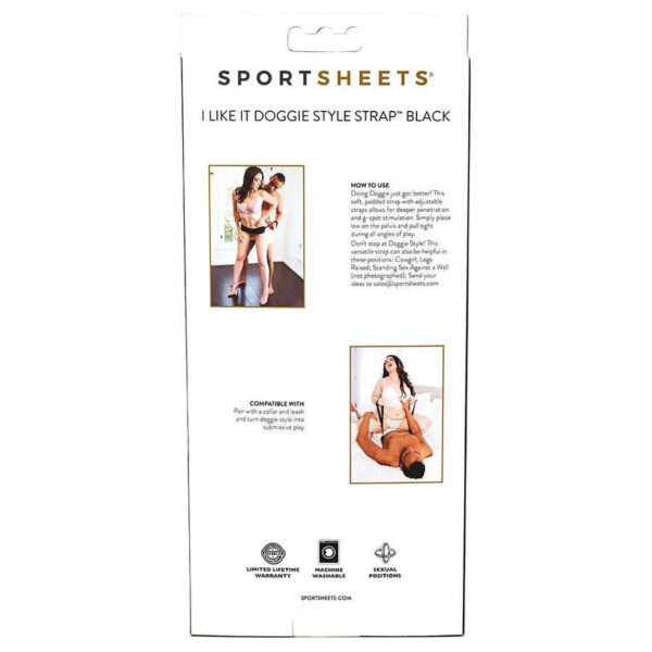 Doggie Style Strap - Black