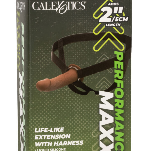 Performance Maxx Life-Like Extension With Harness - Brown