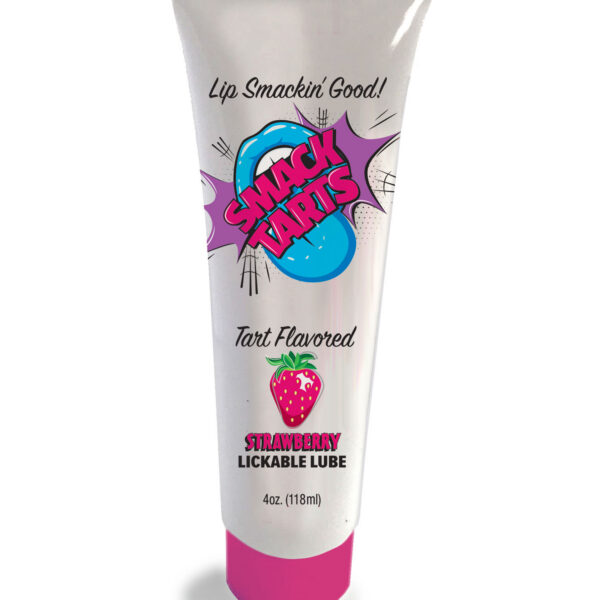 Smack Tarts 4oz Lickable Flavored Lubricant - Strawberry
