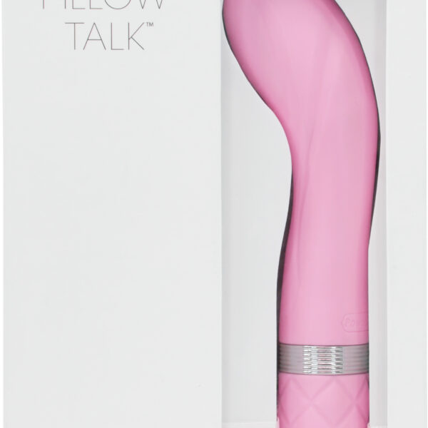 Pillow Talk Sassy G-Spot Vibe  With Swarovski Crystal - Pink