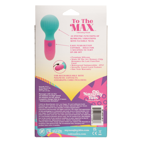 Naughty Bits to the Max Vibrating Wand
