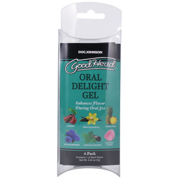 Goodhead - Oral Delight Gel - 6 Pack - 0.24 Oz