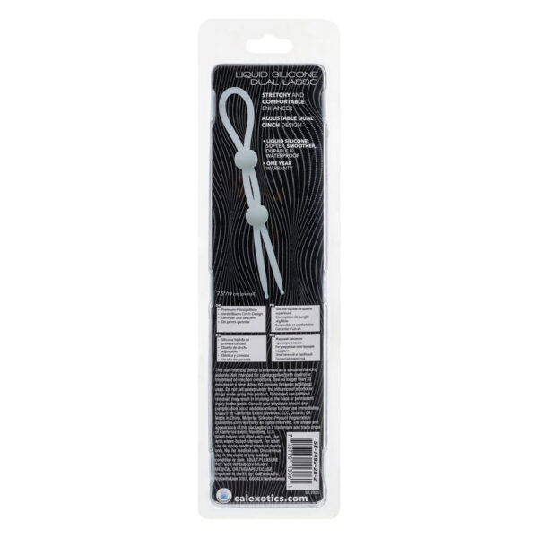Alpha Liquid Silicone Dual Lasso - Natural
