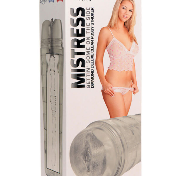 Mistress Julie - Diamond Deluxe Clear Pussy Stroker