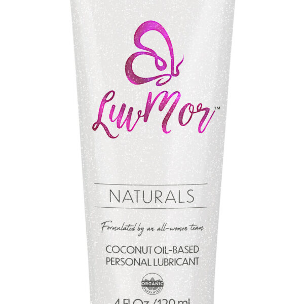Luvmor Naturals Coconut Oil-Based Personal Lubricant 4 Oz